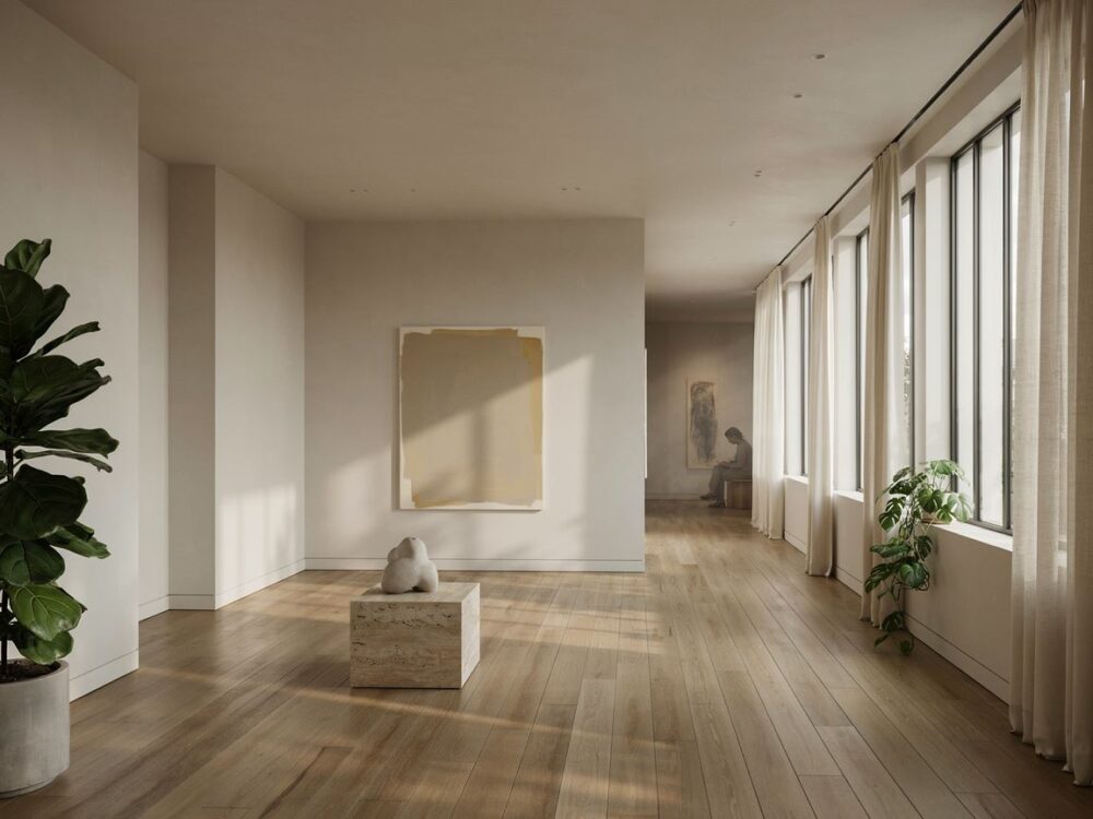 Wewnętrzna półotwarta galeria – funkcje, projekt i inspiracje architektoniczne